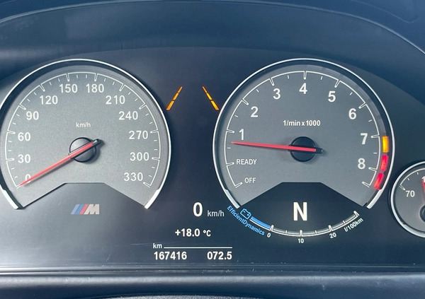 BMW M3 cena 179999 przebieg: 167000, rok produkcji 2016 z Głuszyca małe 407